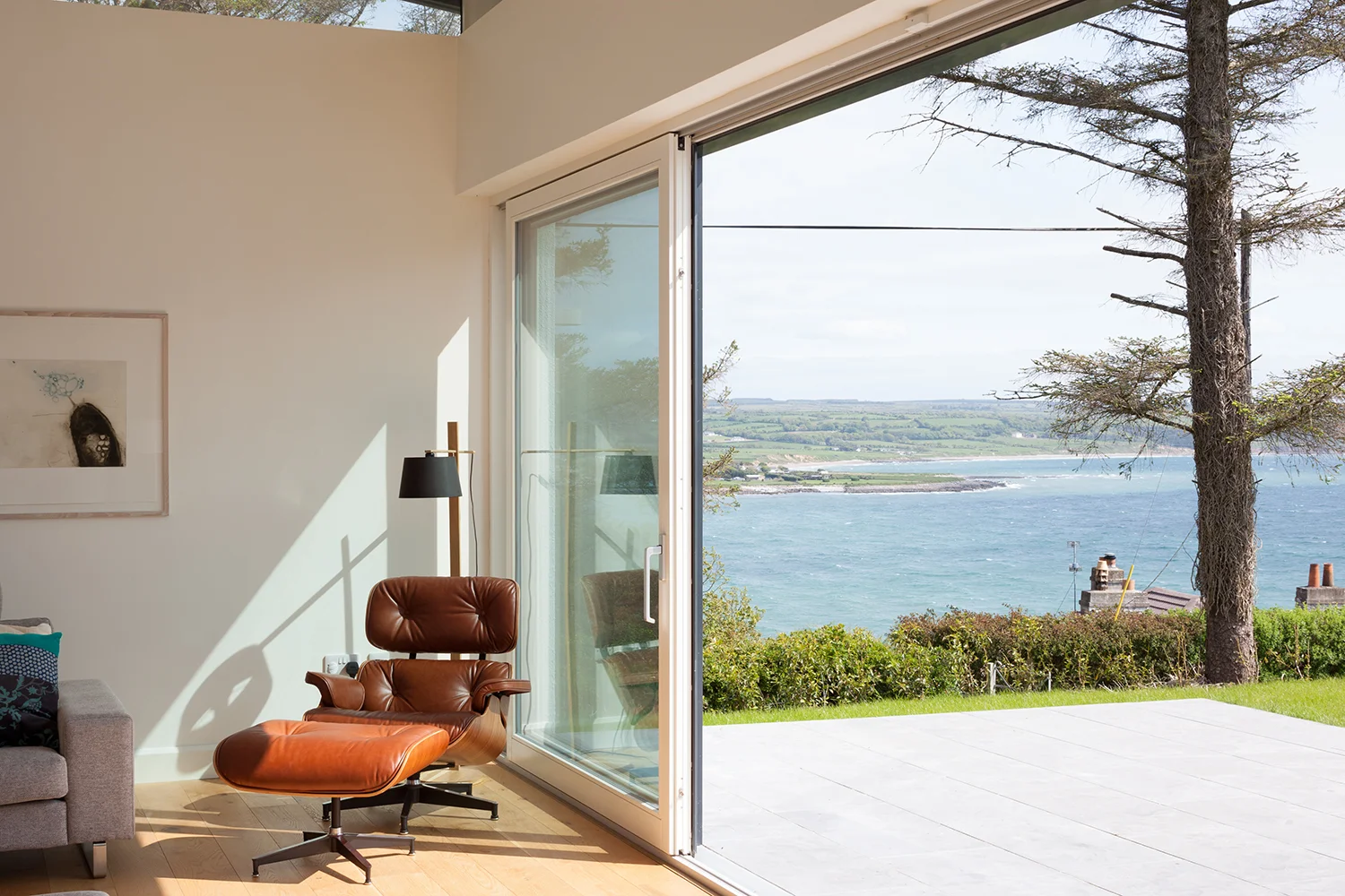Room To Improve Architect and broadcaster, Dermot Bannon collaborated with CA Design on numerous projects for his RTÉ show using the Le Corbusier and Eames-style furniture to furnish extensions and new builds. Photo credit: Alice Clancy