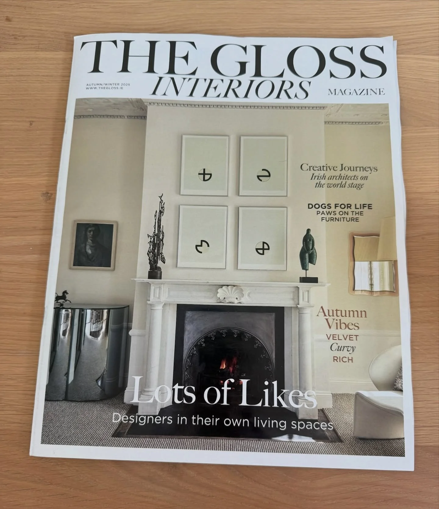 The new issue of The Gloss Interiors is out today, and of course I had to grab a copy right away! ✨🍂 It&rsquo;s full of beautiful design inspiration, including a few familiar pieces from us at CA Design 👀

You&rsquo;ll spot our 366 Concept stools i