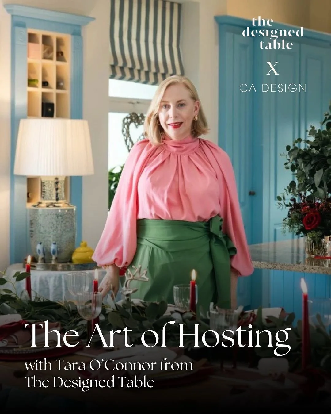 We&rsquo;re delighted to invite you to a festive morning in the showroom with @taradolloconnor of @thedesignedtable 🎄 Join us on December 4th, from 10am&ndash;2pm, with Tara&rsquo;s talk starting at 11:00 - am as Tara shares her expertise on The Art