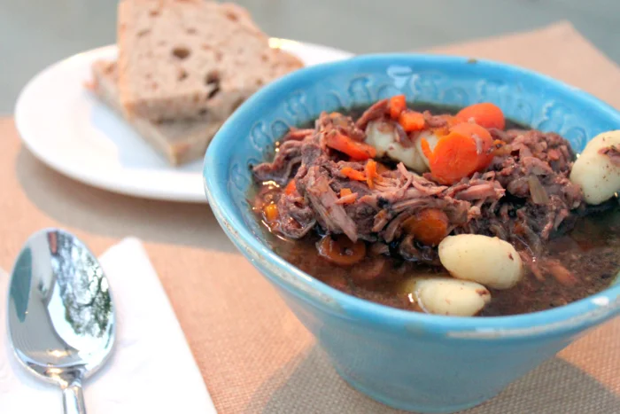Italian Beef Stew with Gnocchi