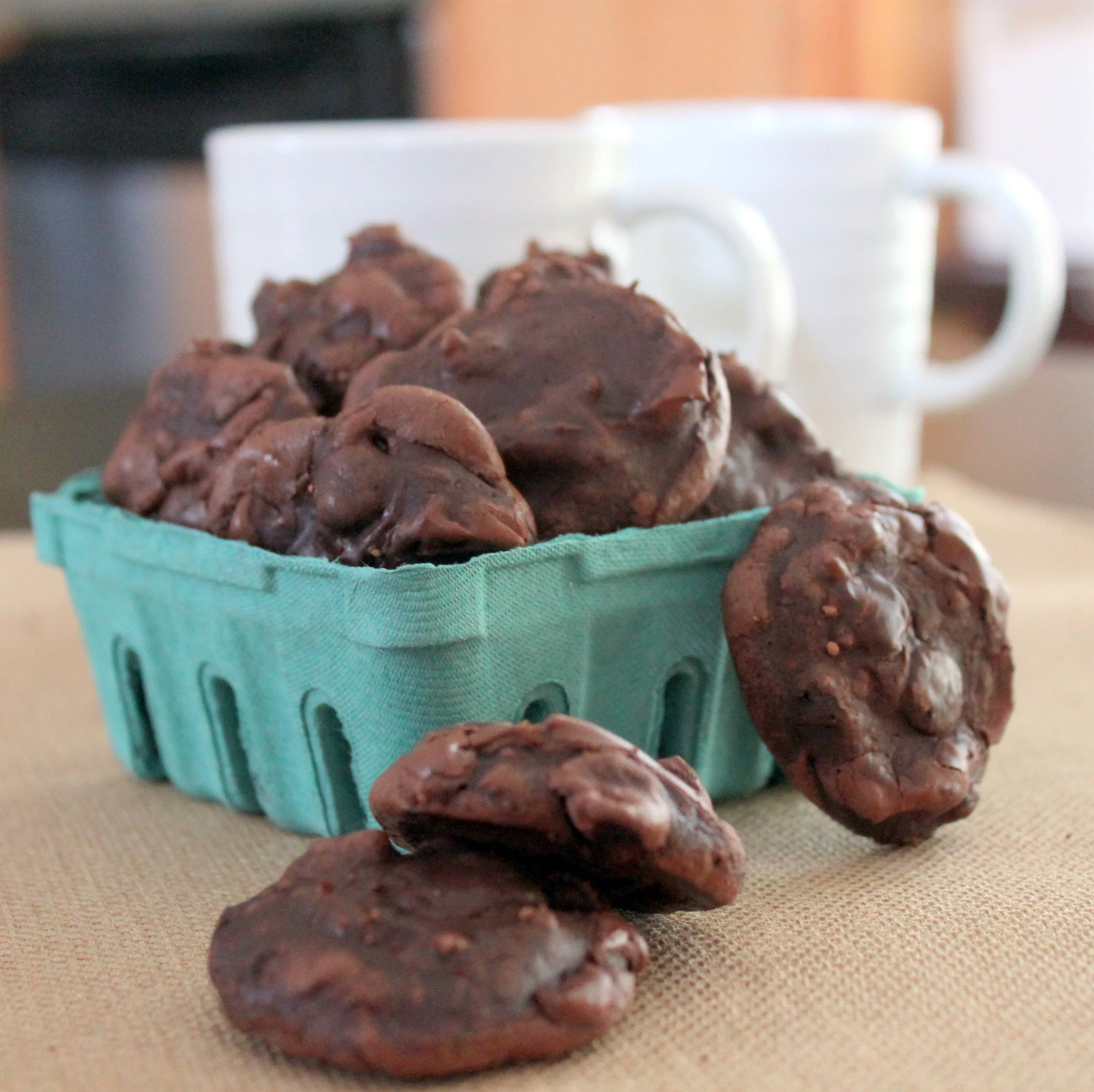 Flourless Fudge Cookies