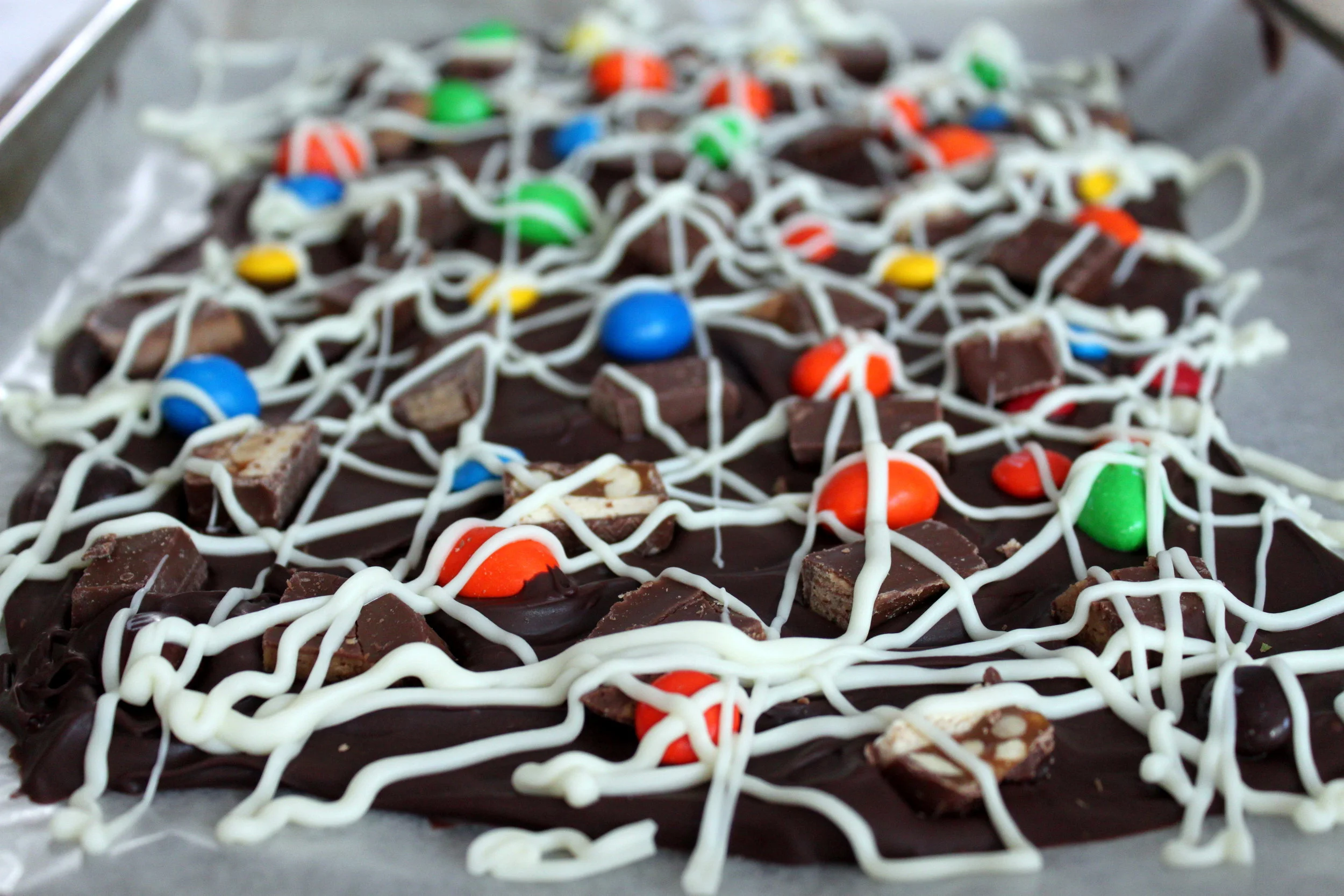 Halloween Candy Bark