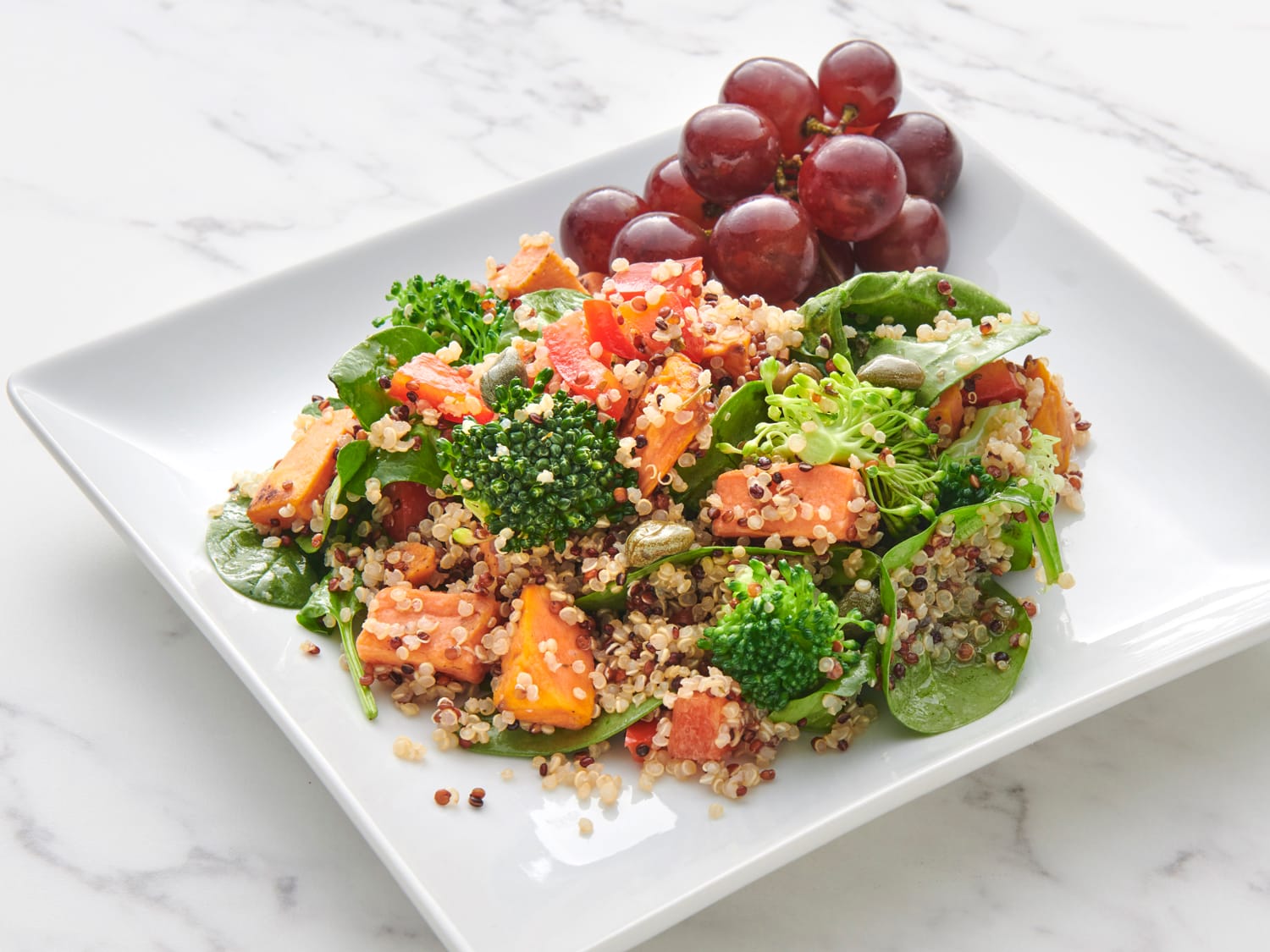 Quinoa Vegetable Salad with Citrus Dressing