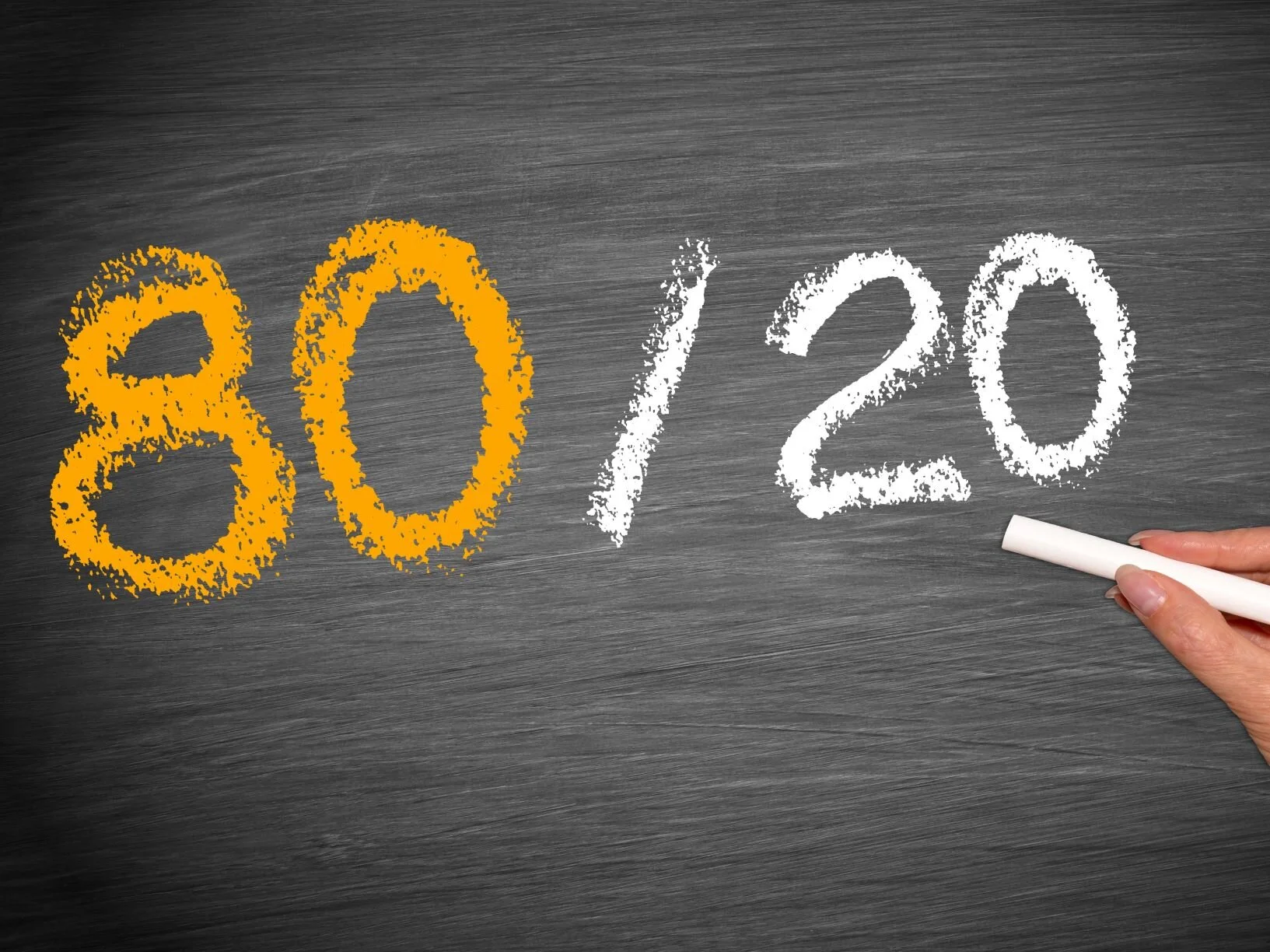What is the 80/20 rule? 