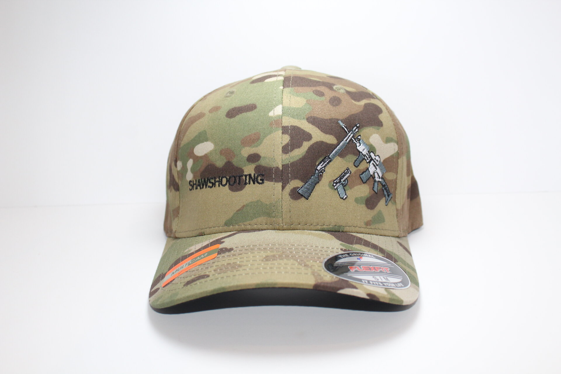 Shaw - Shooting Multicam CAP FLEXFIT Green —