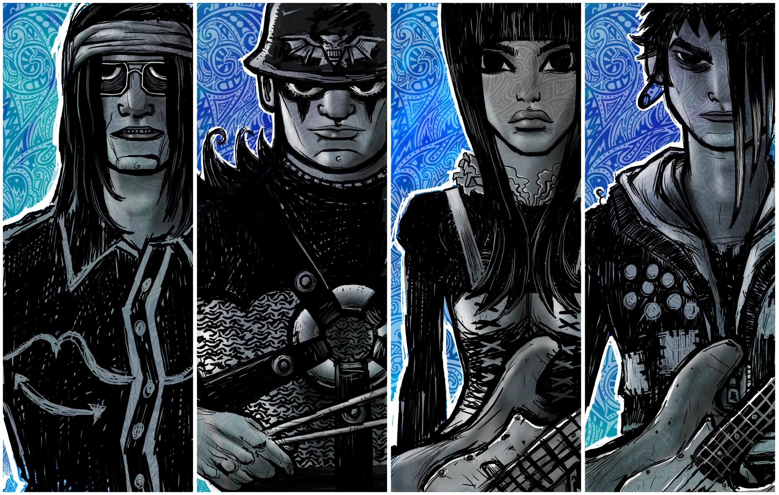  Rock Band marketing material.&nbsp; 