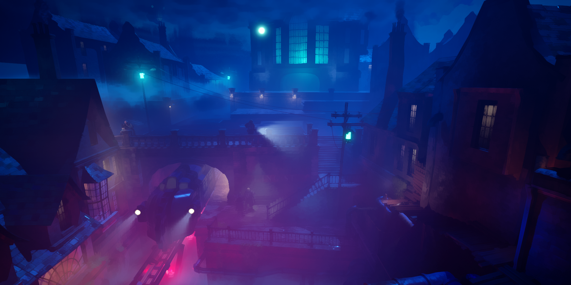  This is an early TAT environment that was using a prototype “painterly” postproc that was later abandoned. 