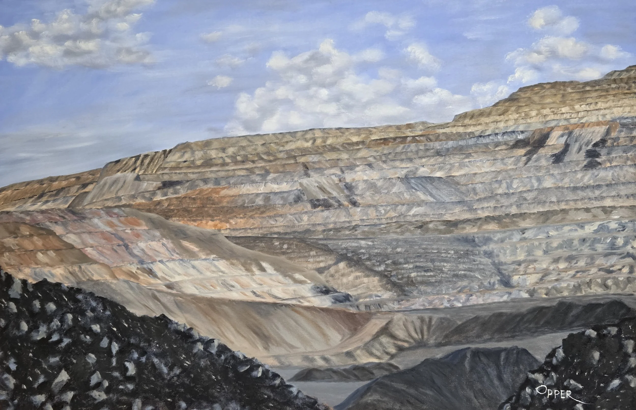 Continental Pit, Butte