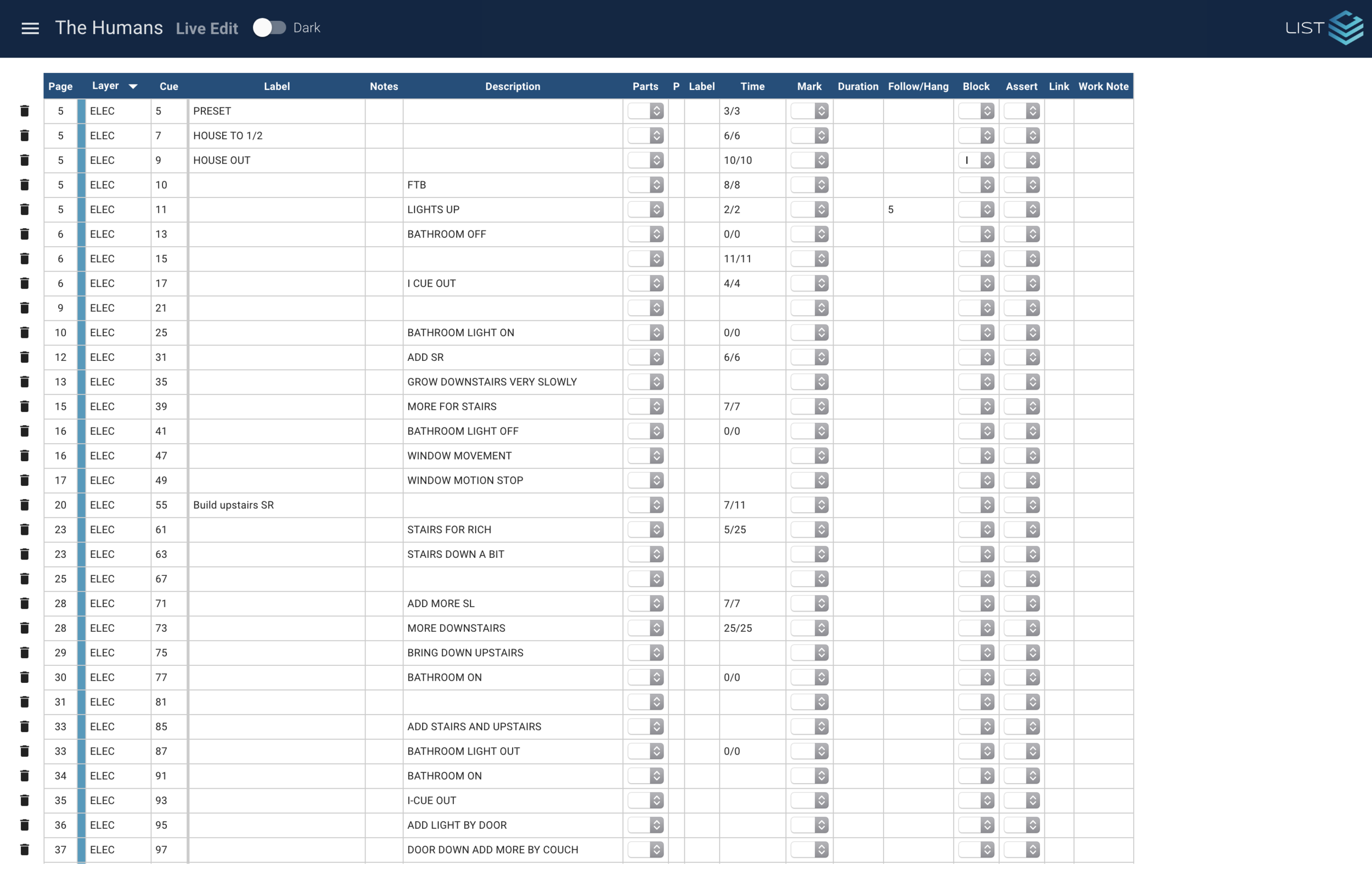 Cuelist List View.png