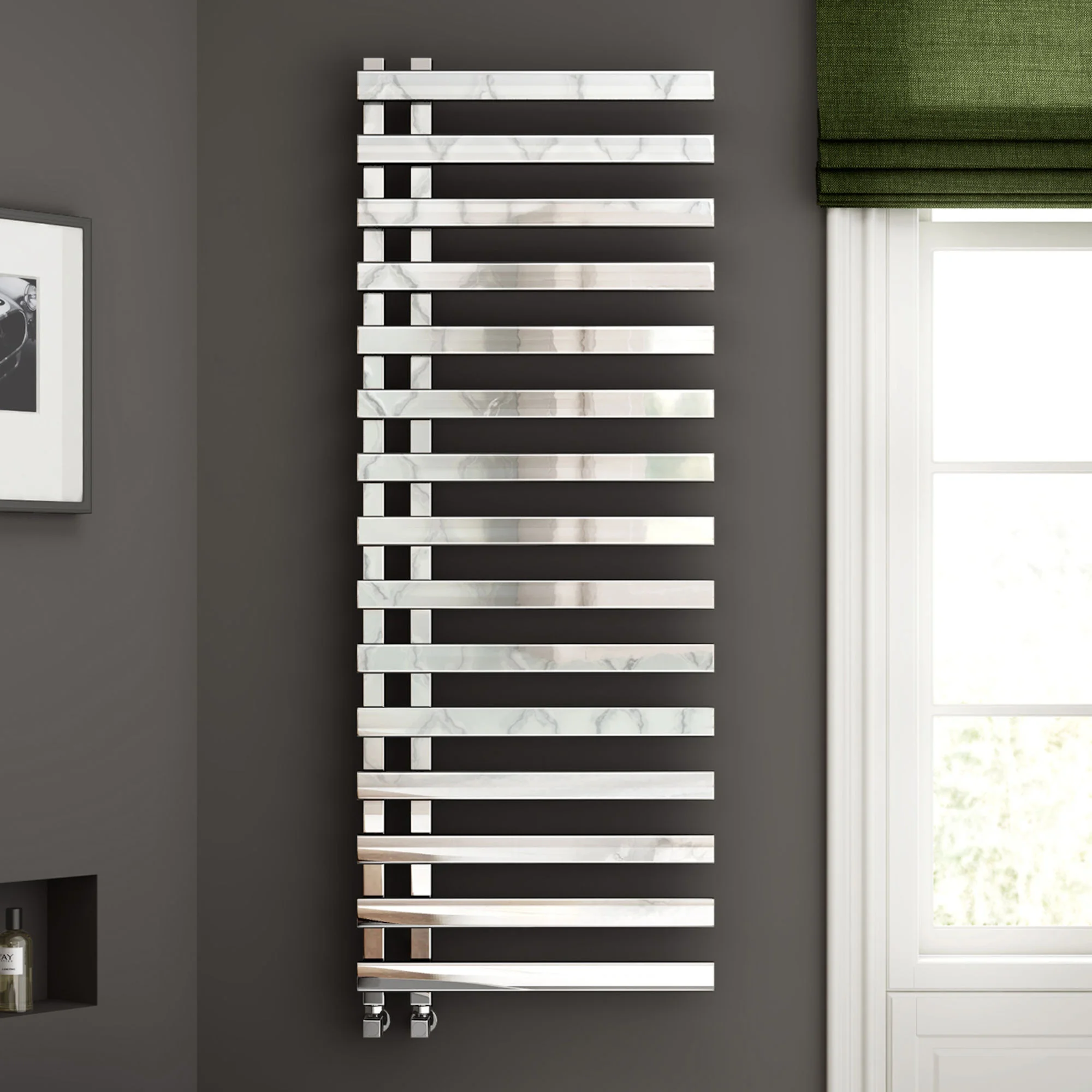 Soak Chrome Designer Towel Radiator (£362.99) Link here