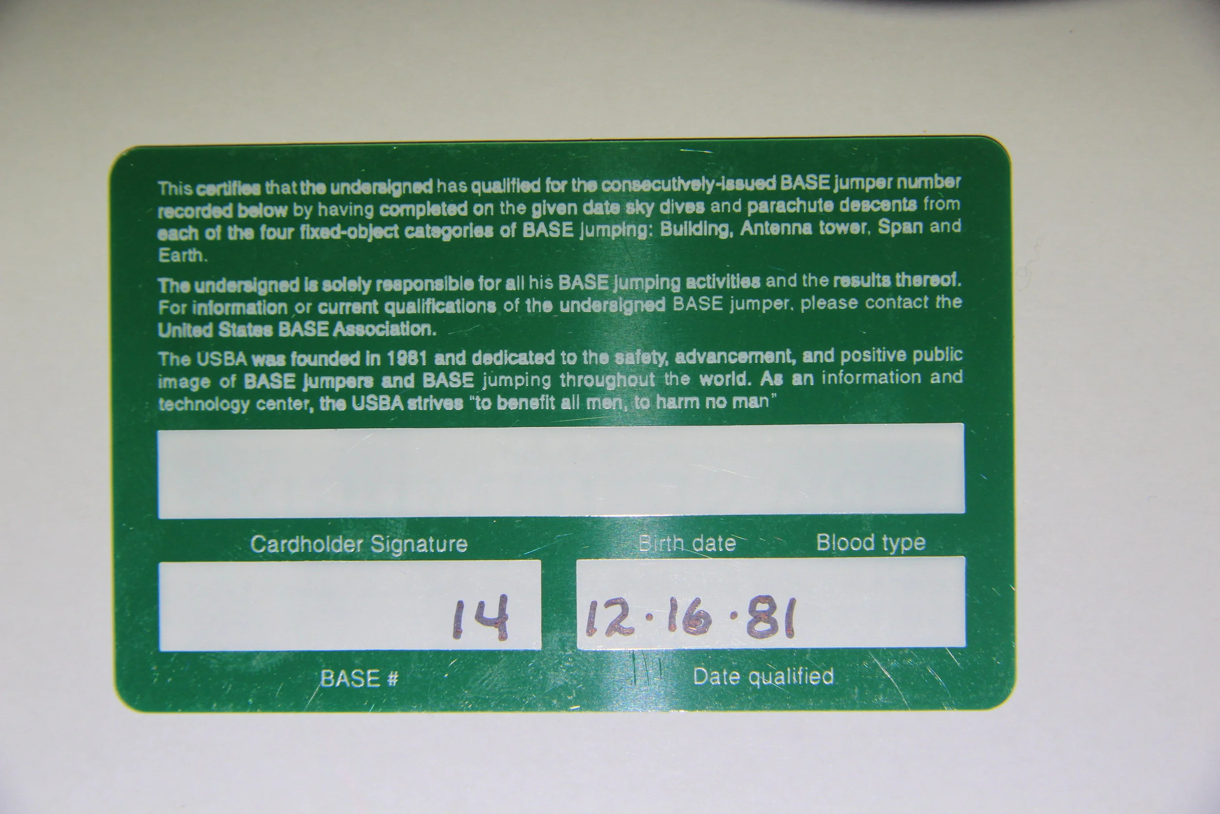 THE MISSING SIGNATURE