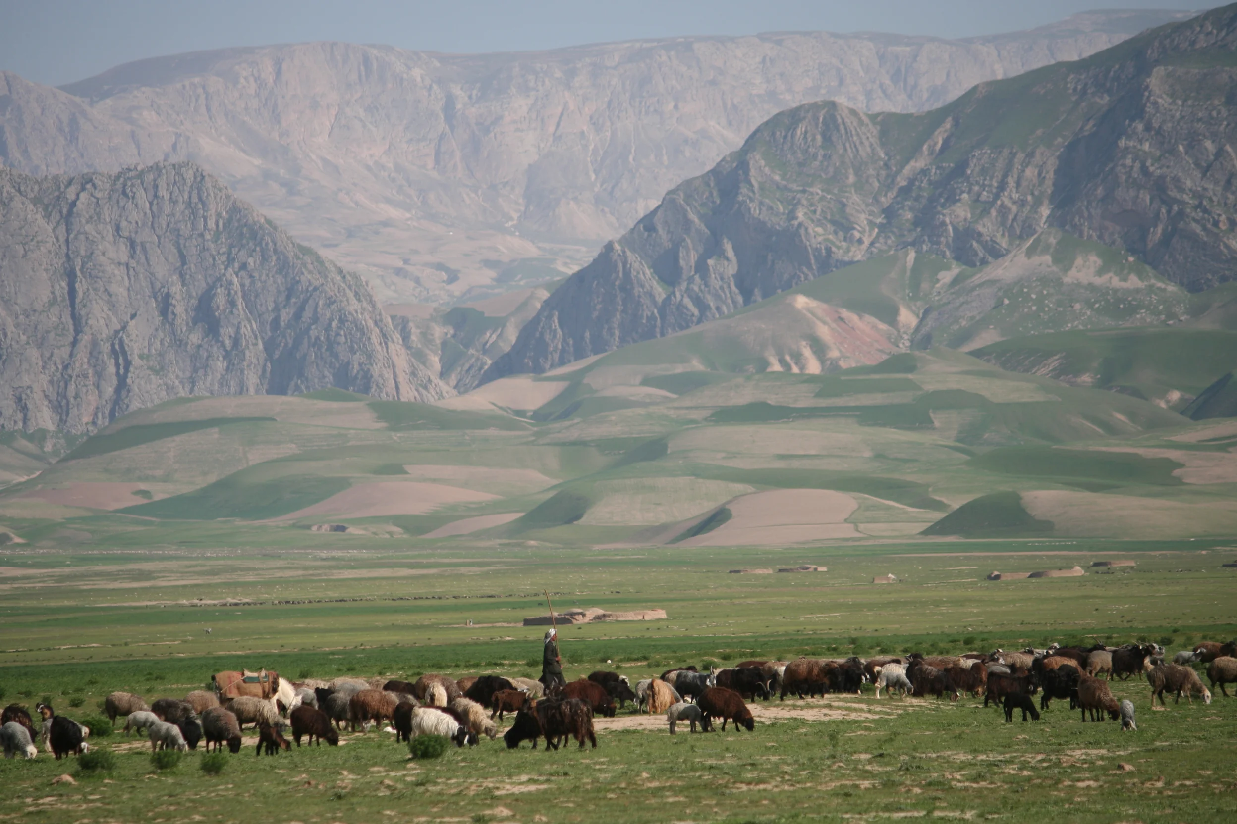 MOUNTAINS BEHIND MAZAR E SHARIF