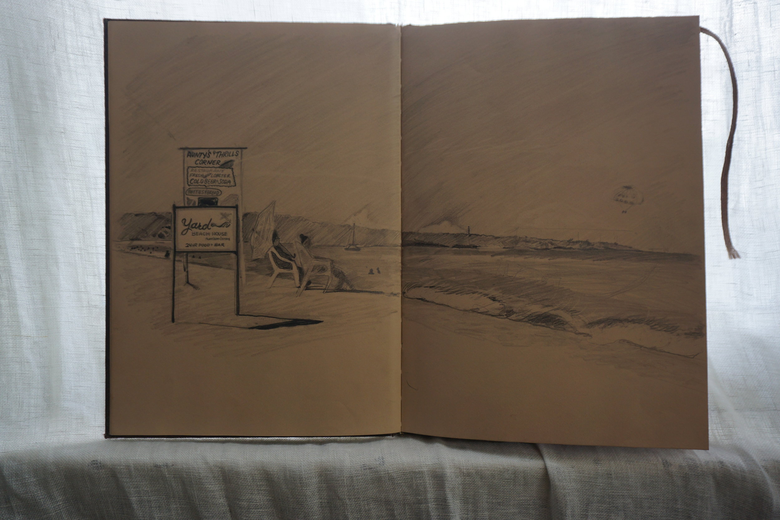 kerbi-urbanowski-sketchbook-landscape-negril-7milebeach