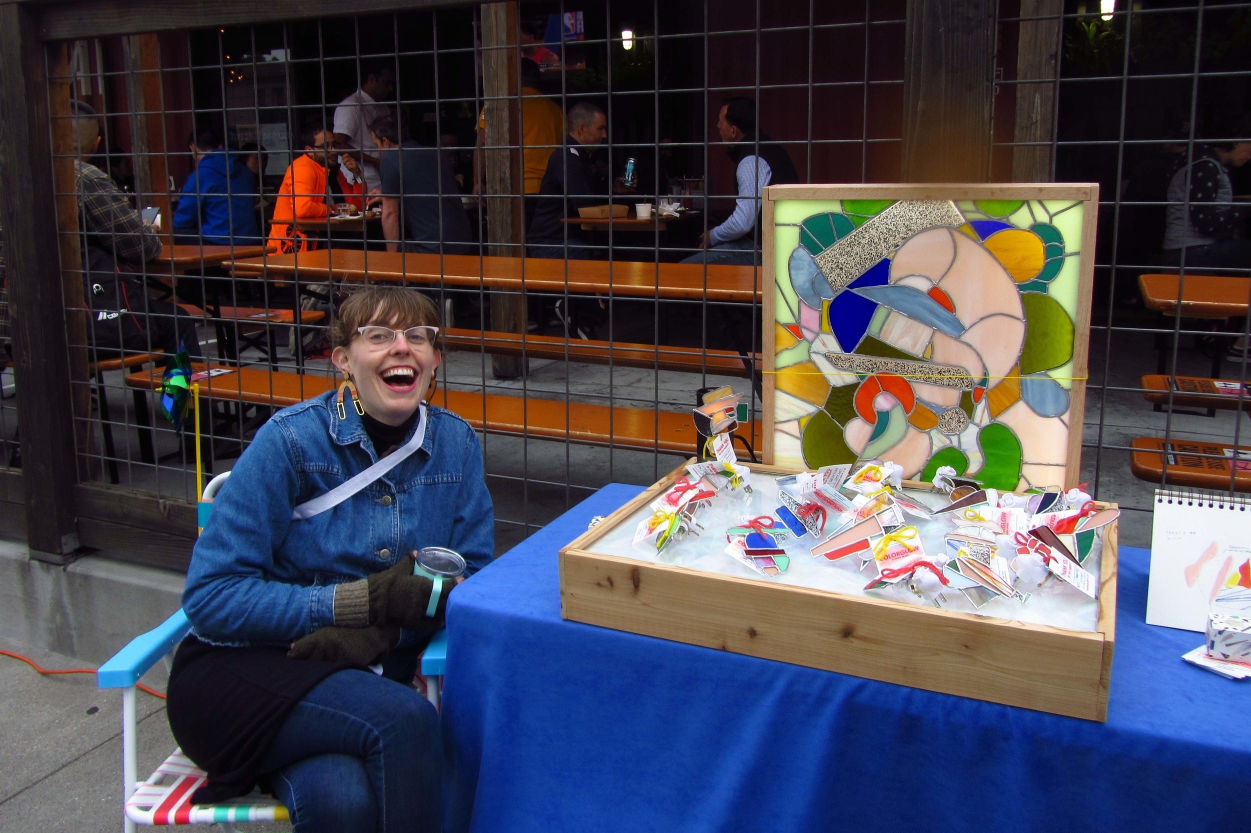 Divisadero Art Walk June 2019 - Night Light Pop-Up!
