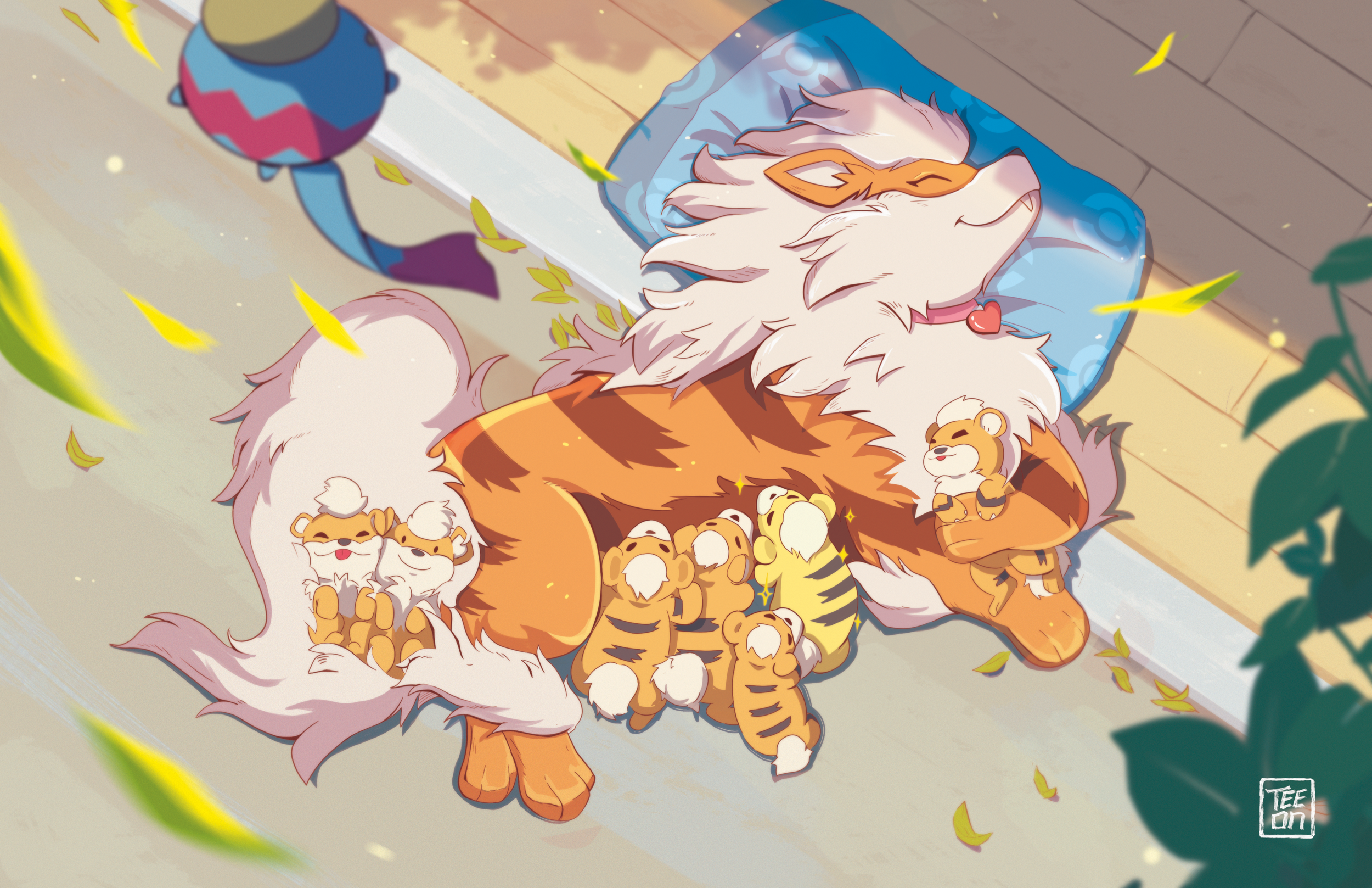 arcanine 11x17 signed.png