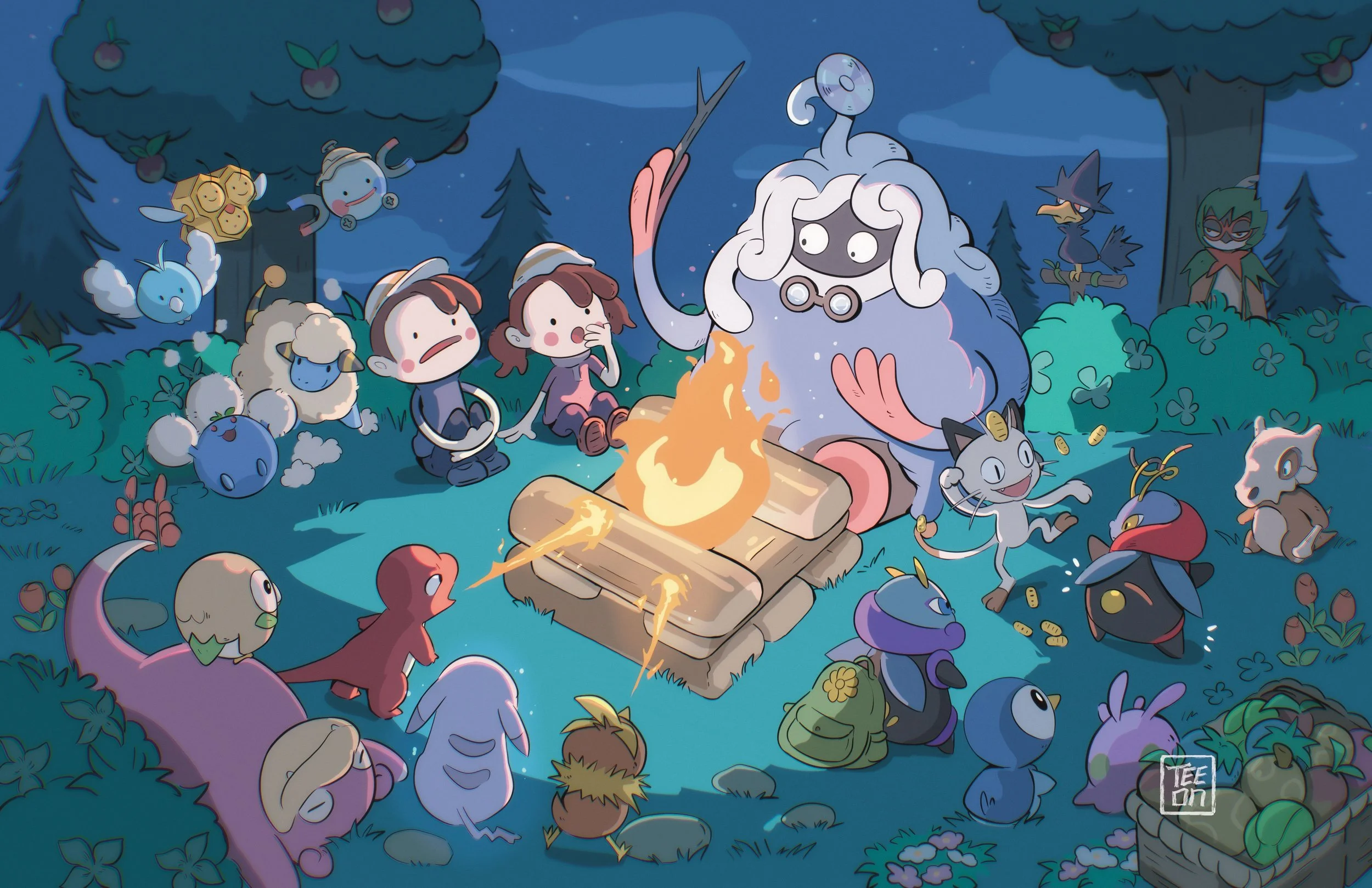 Camping with Friends