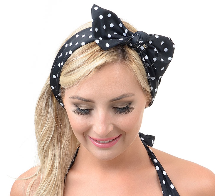 FhwHrAkLyS_Retro_Black_White_Polka_Dot_Stretch_Knit_Headband_Wrap.jpg