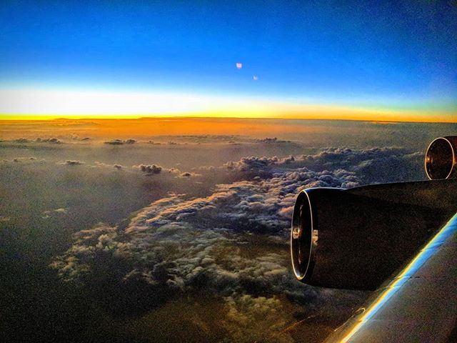 Somewhere over the South Island