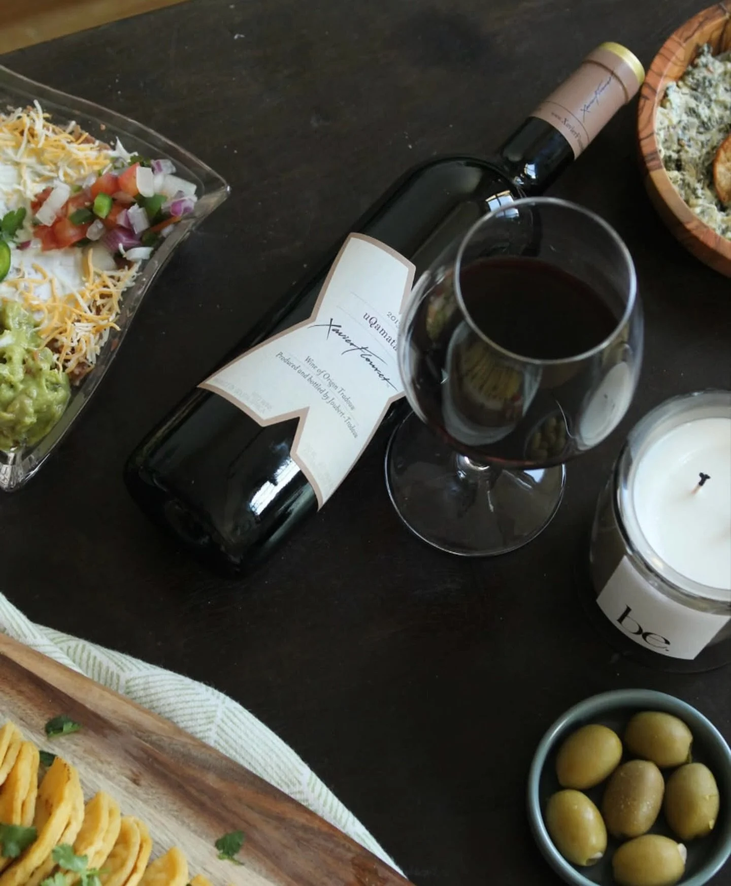 Bold, complex, and flavorful, our uQamata Bordeaux Blend from South Africa complements a warm and hearty meal on a brisk autumn evening.