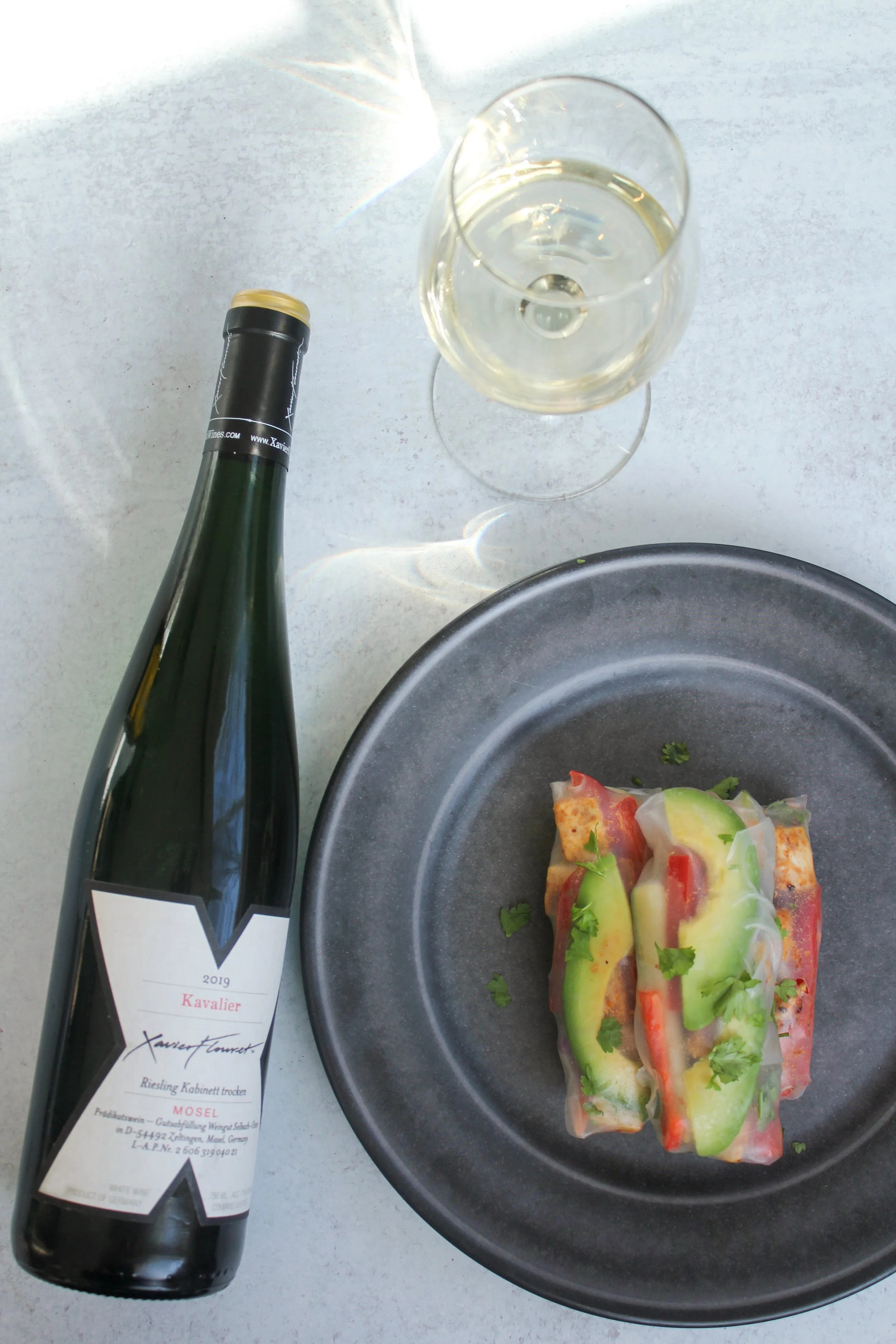 SPICY PEANUT SUMMER ROLL