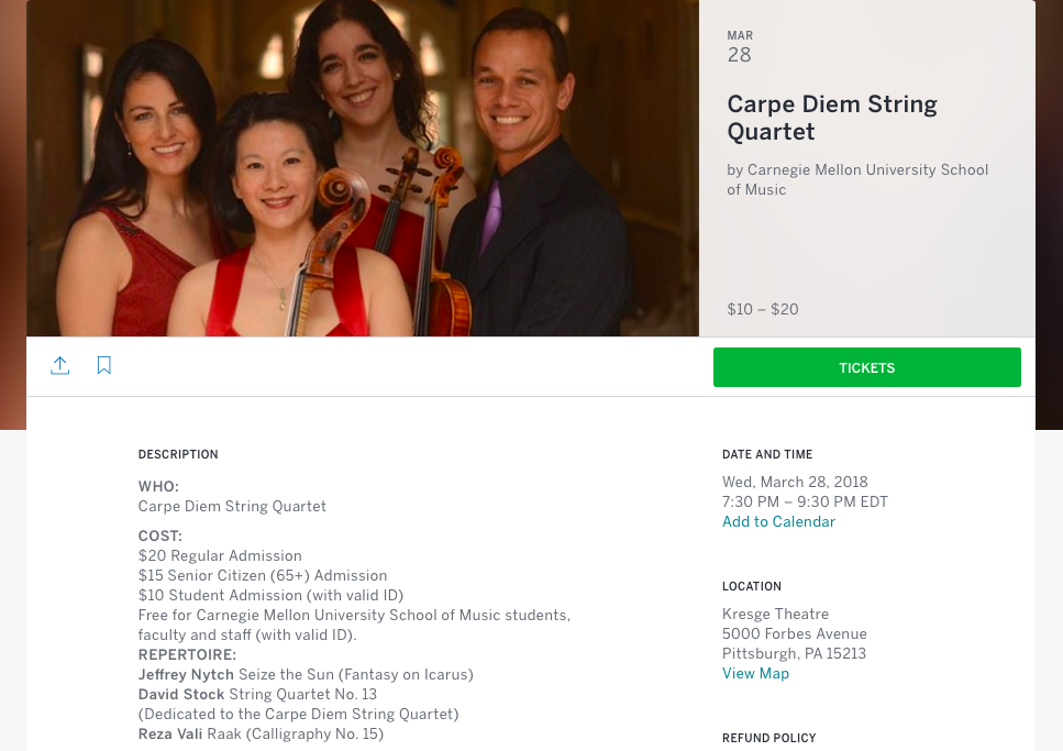 Carpe Diem String Quartet