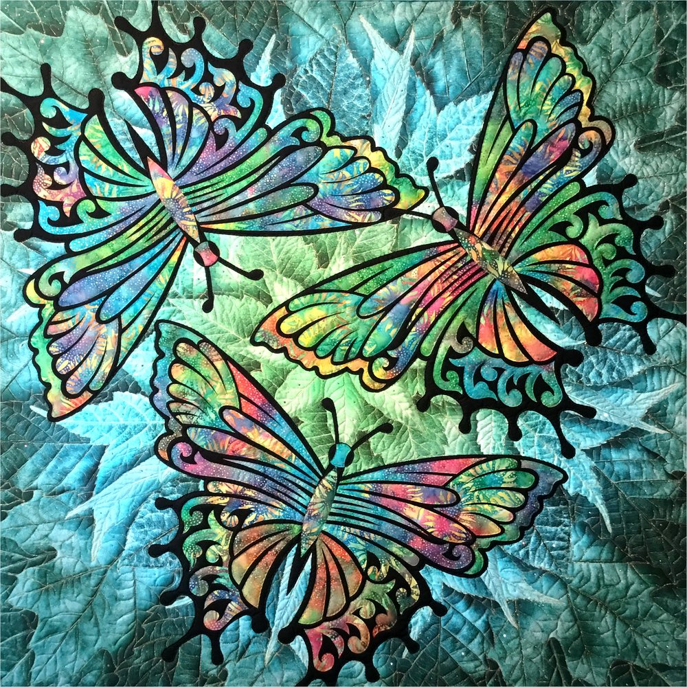 Dancing Butterfly Quilt Digital Pattern