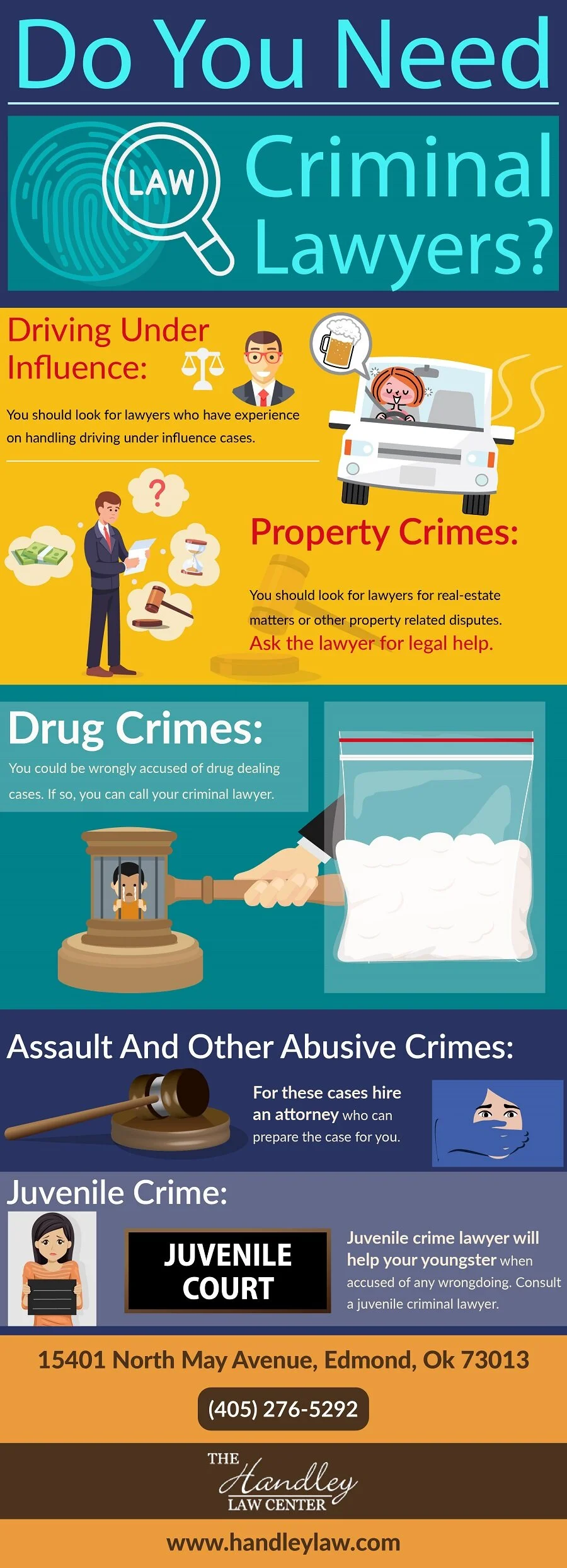 Do You Need Criminal Lawyers (Infographic)