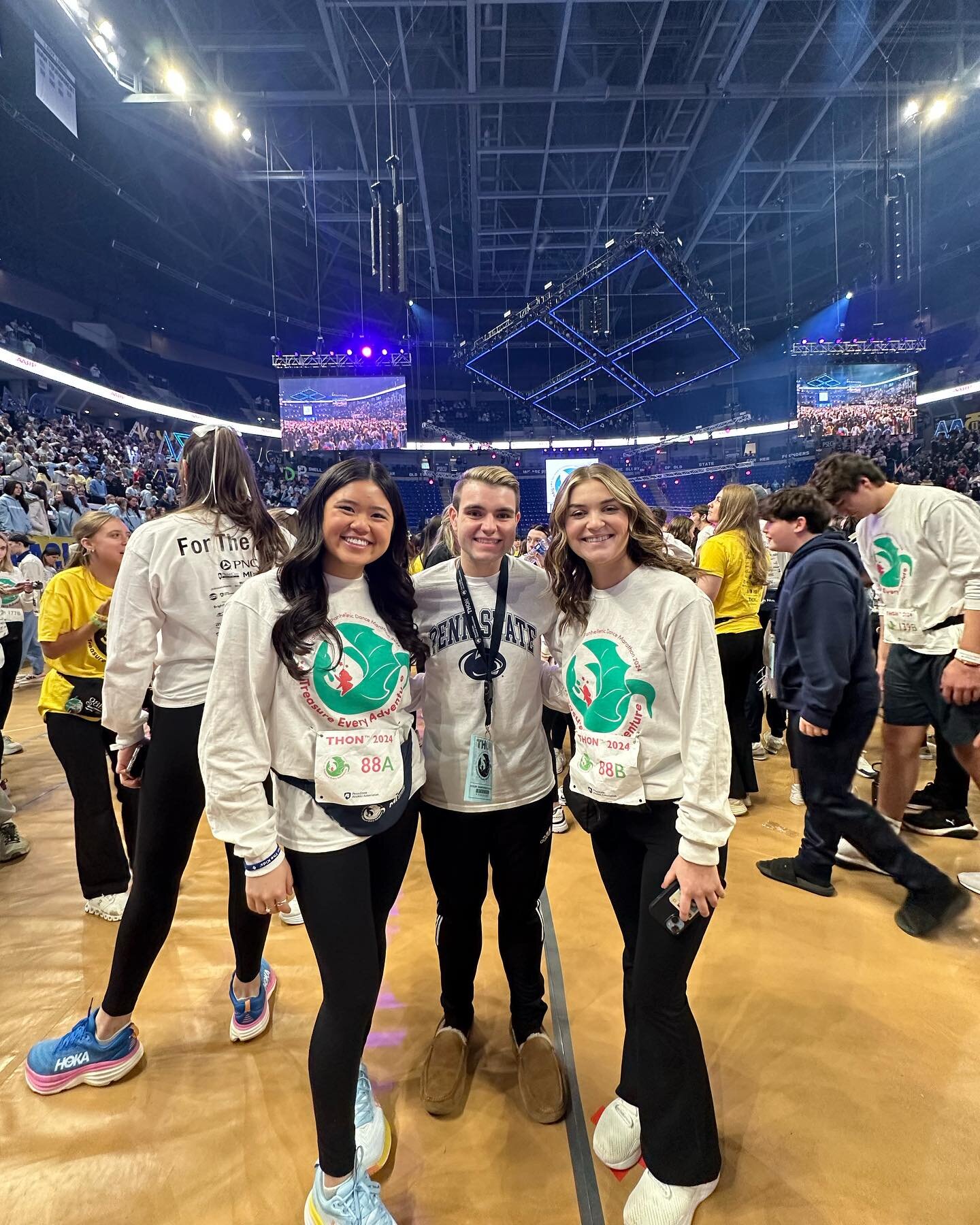 We are incredibly proud of PSAMA&rsquo;s THON dancers, @em.lynn &amp; @florawuuster, who completed 46 hours of no sitting and no sleeping all #ForTheKids. PSAMA raised a total of $14,240.42 this year to support children and families impacted by child