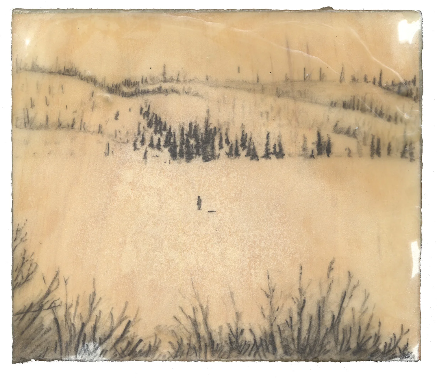 Be Back Soon, 7x7, encaustic.JPG