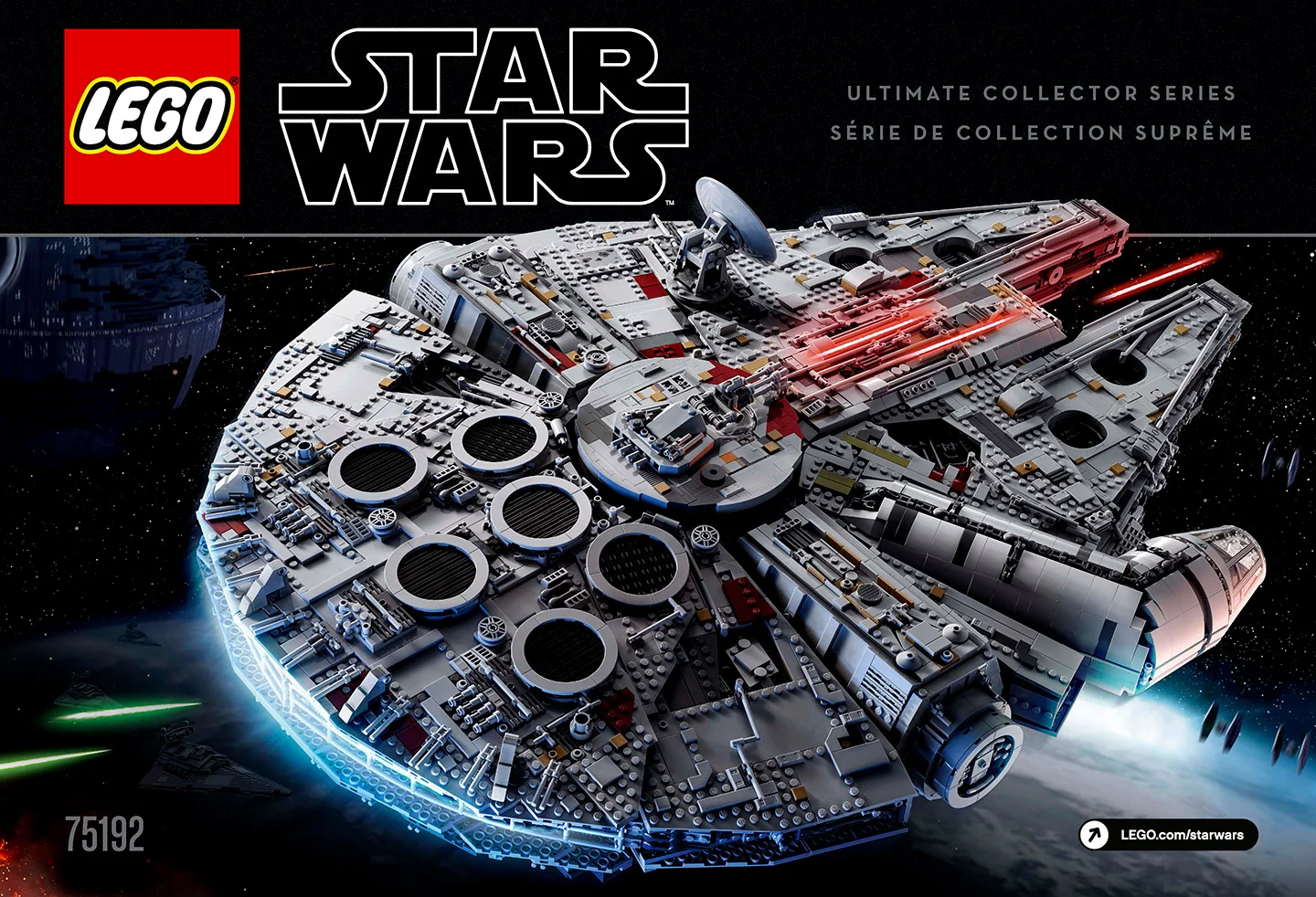 Lego Star Wars Millennium 75192 Instructions Lego 75192 Manual