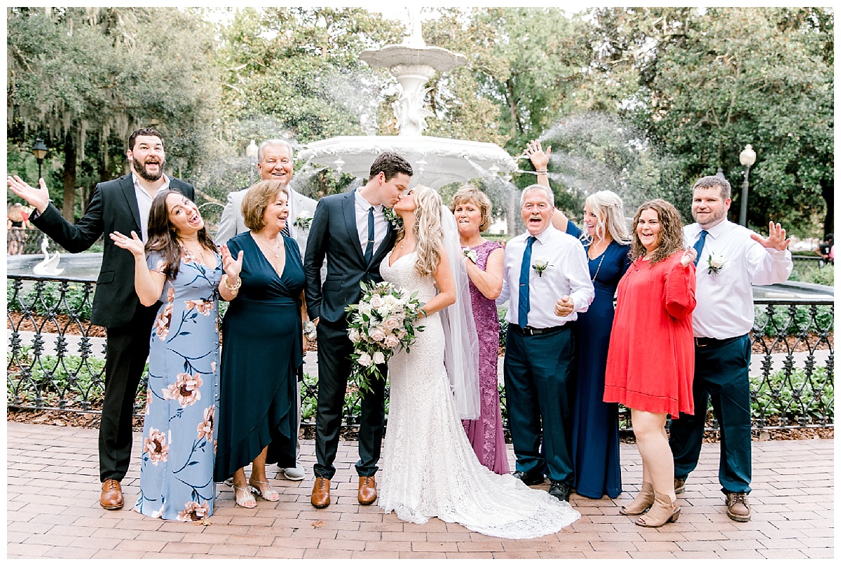 Savannah Georgia Forsyth Park Wedding