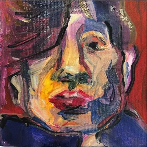 " Zacskye " of Mercedes Llanos' " #Selfie " Series (Image by Mercedes Llanos via Instagram)