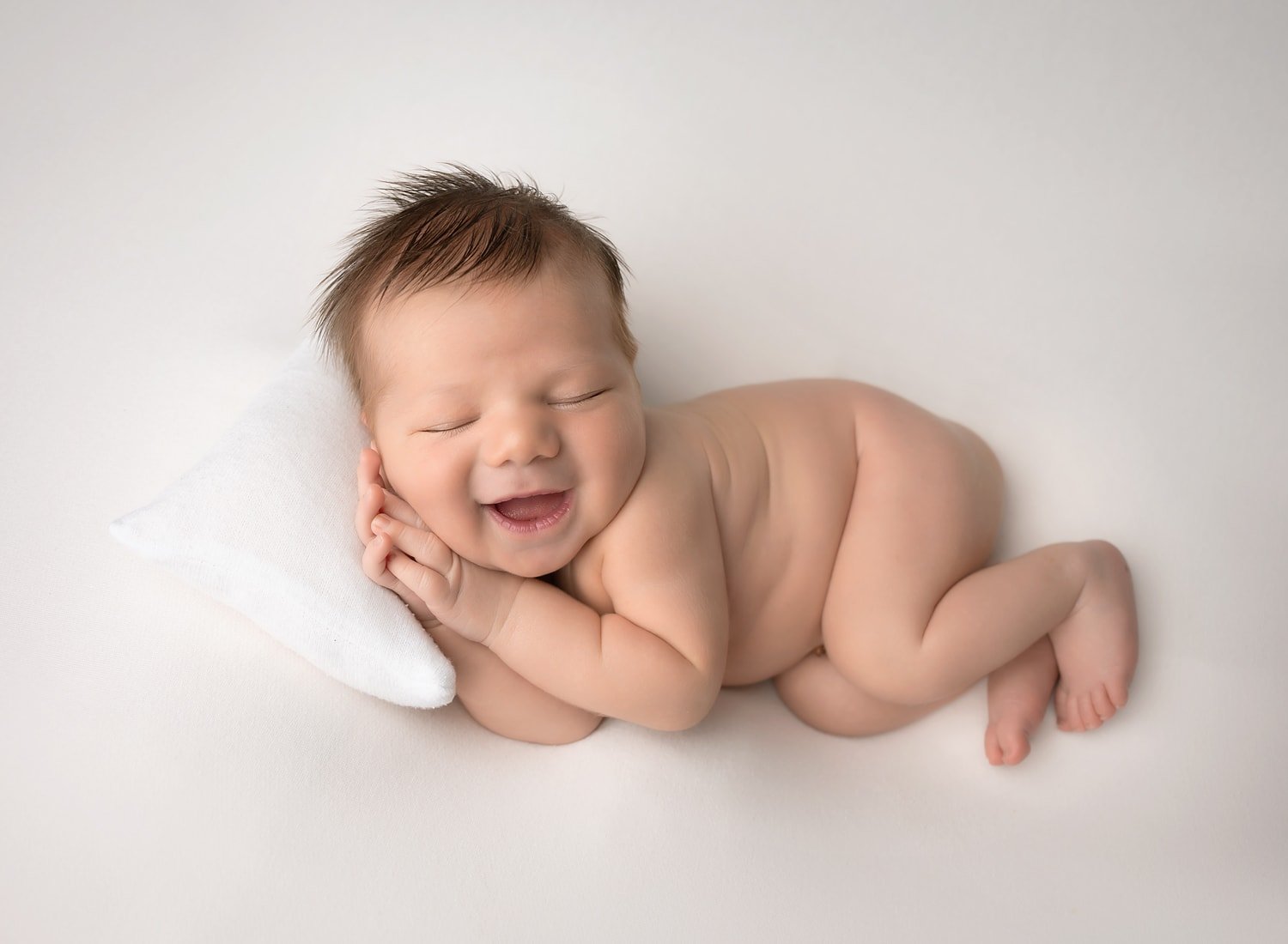 In-Home Newborn Portraits with Philadelphia PA Newborn Photographer