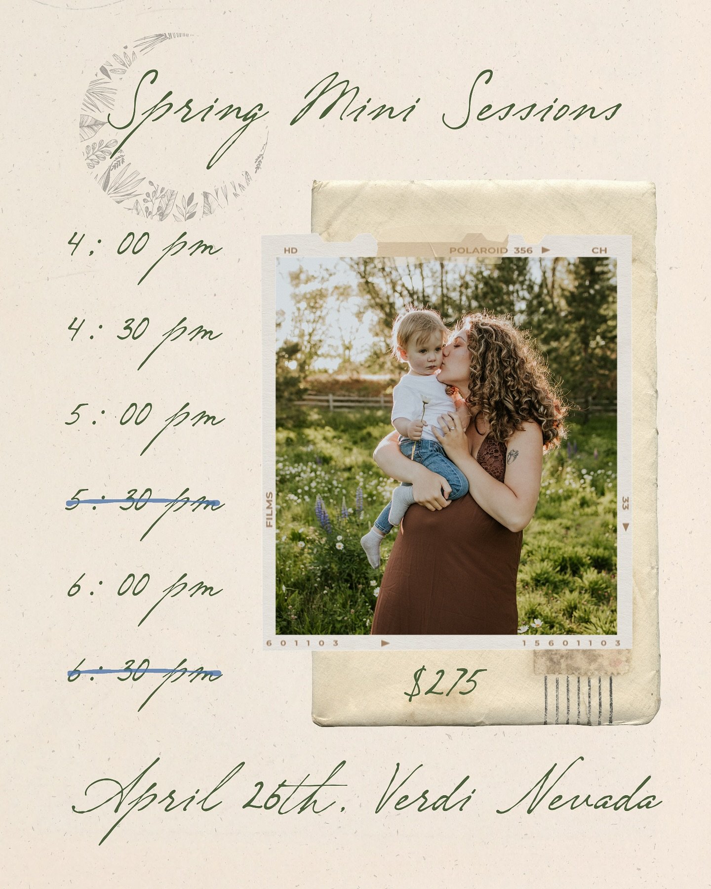 🌷SPRING MINIS ARE HERE! 🌷
Vibe: fresh florals, white linen backdrop, earthy slow living feel 🪺
Shoot me a message to claim your spot!