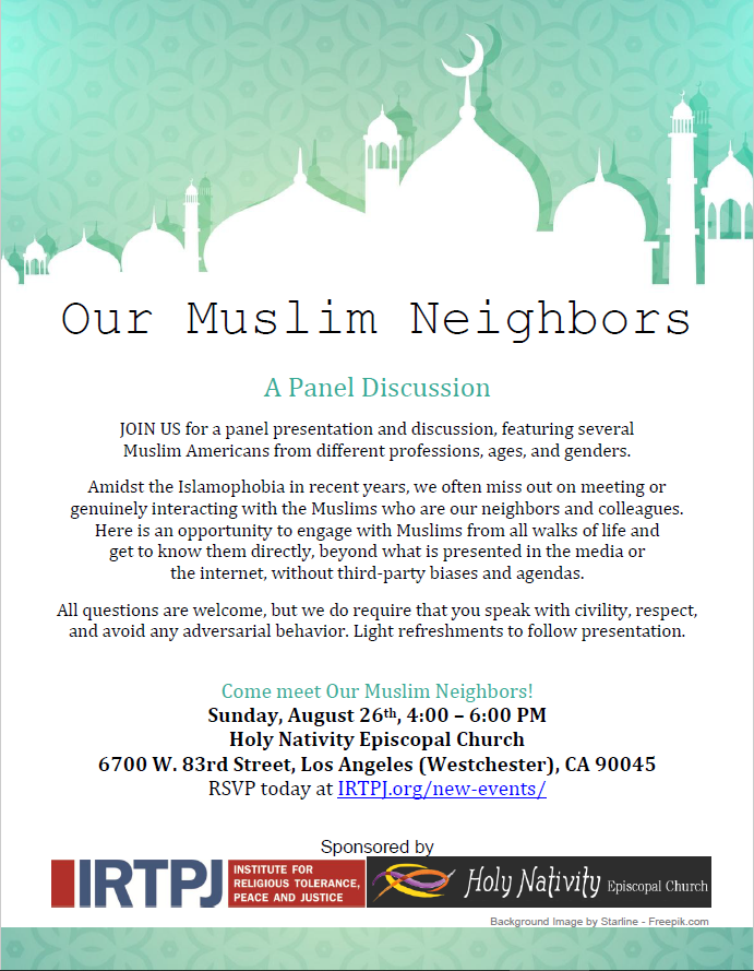 Our Muslim Neighbors