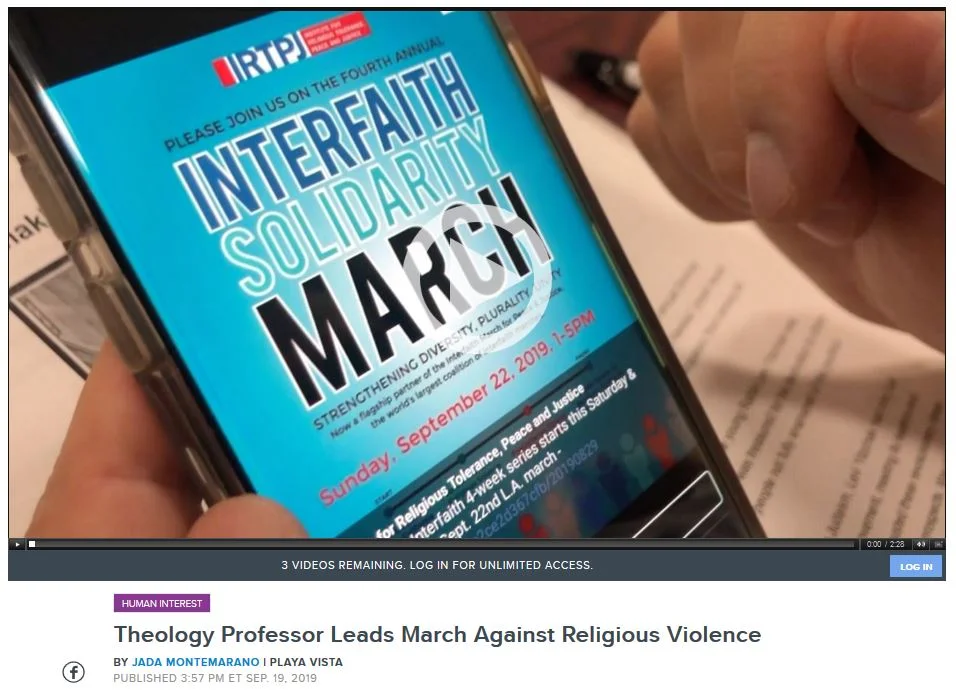 Spectrum News and Joe Estevez cover the march