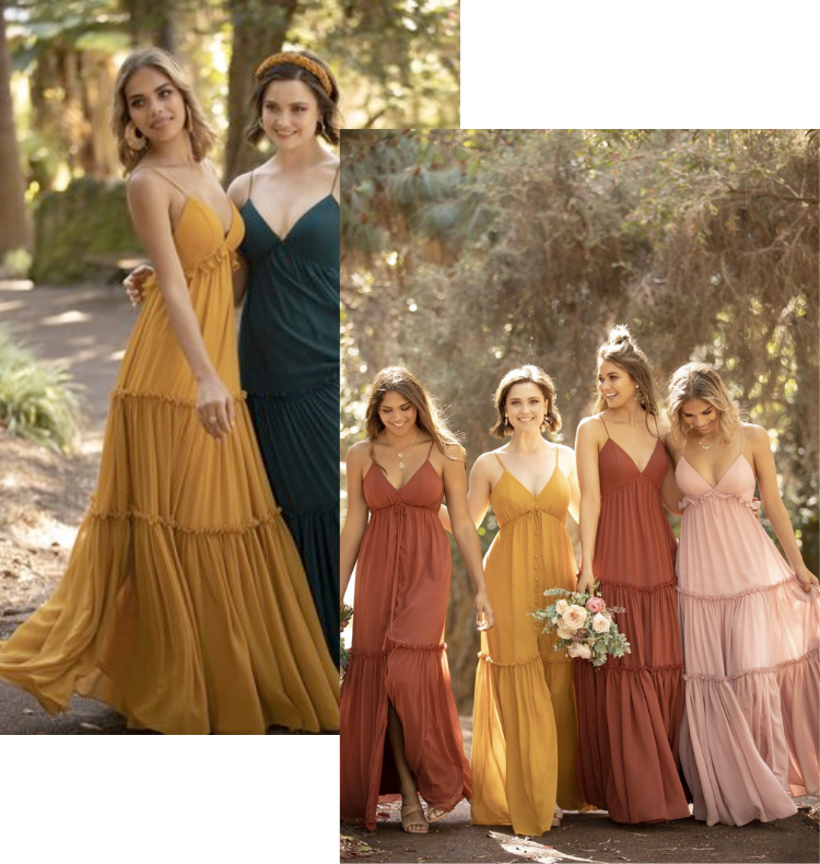 Bridesmaid Dresses — Honest in Ivory 