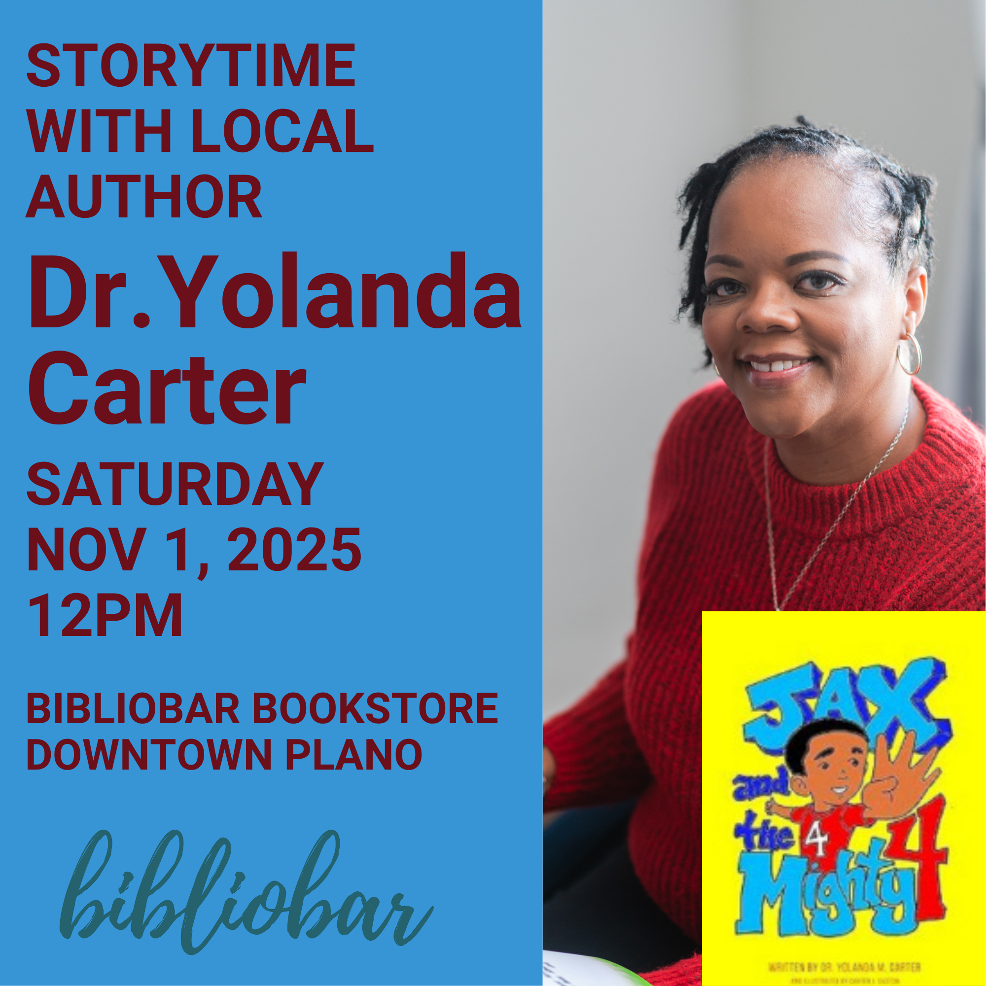 📖 Special Children's Storytime on deck with Dr. Yolanda Carter 📚