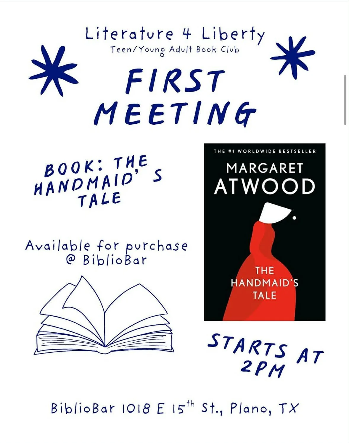 Literature 4 Liberty- Teen Book Club