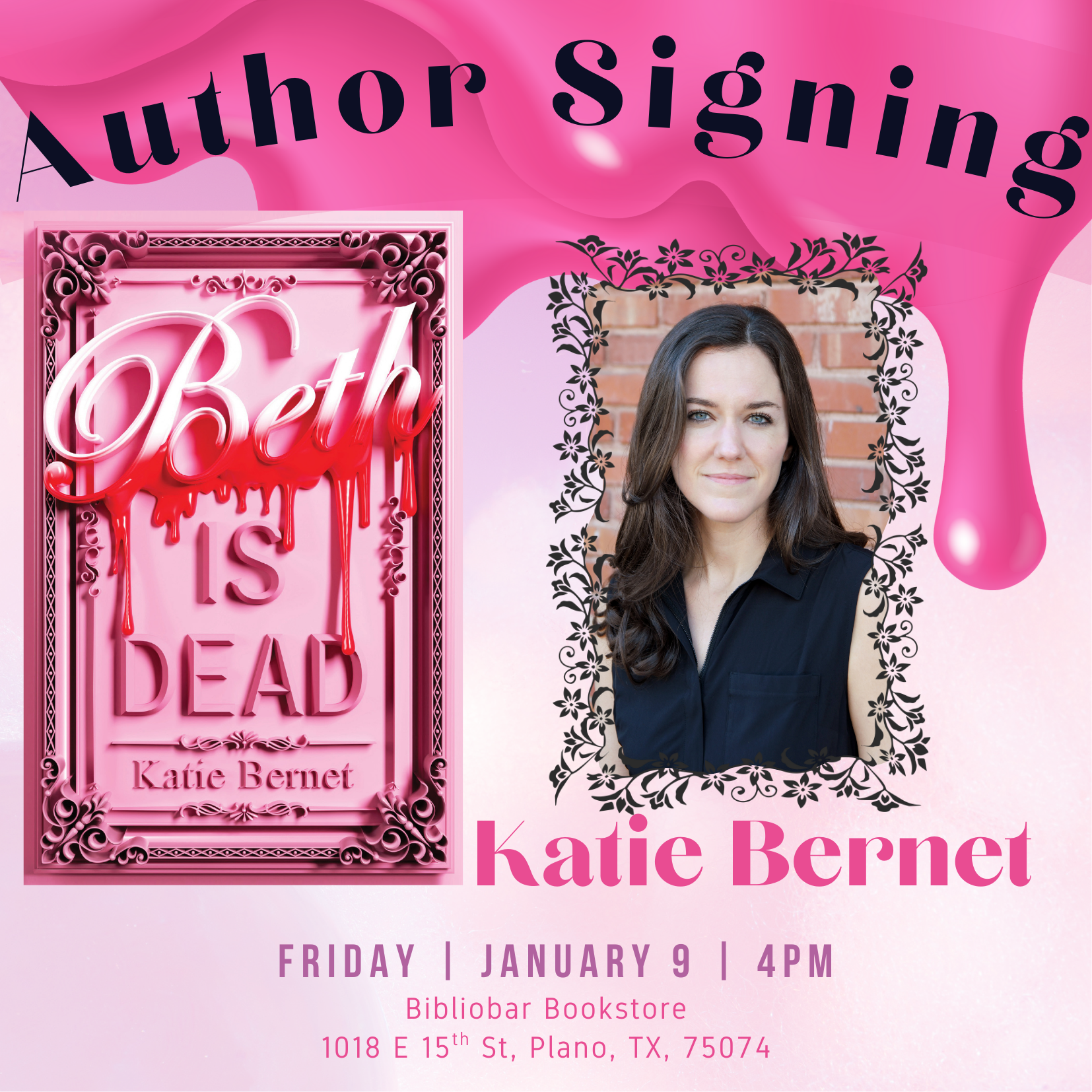 Author Signing with Katie Bernet's Beth is Dead