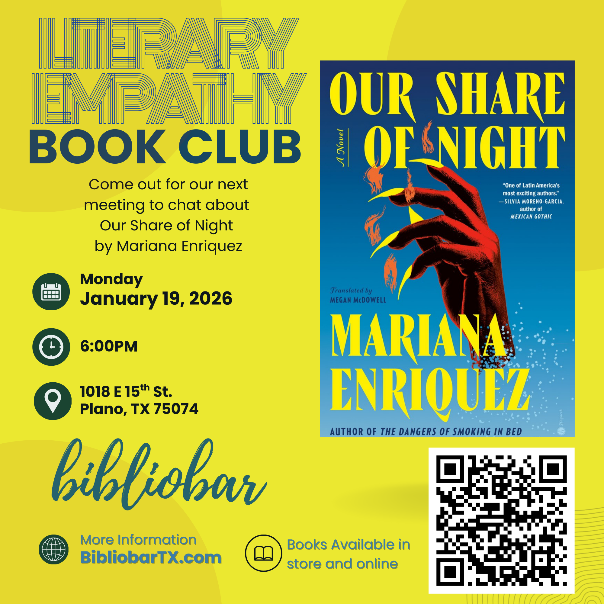 Literary Empathy Book Club