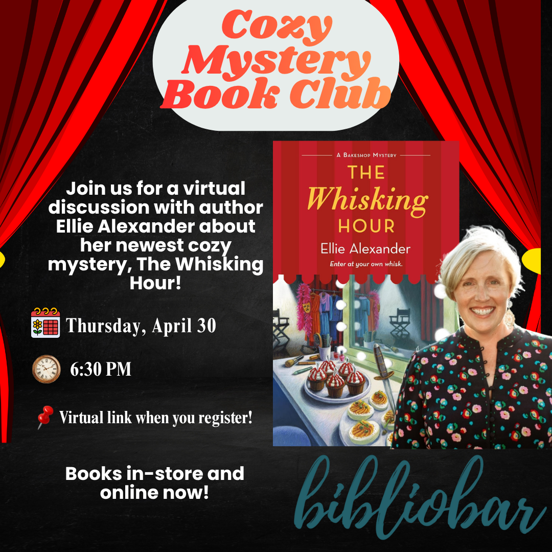 Cozy Mystery Book Club April Registration