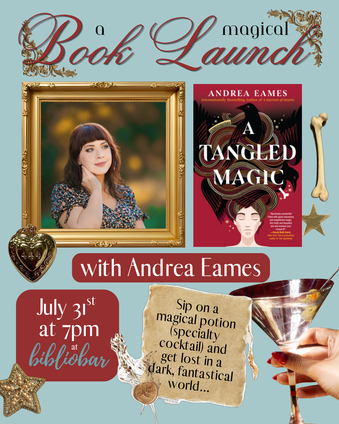 "A Tangled Magic" Book Launch with Andrea Eames!
