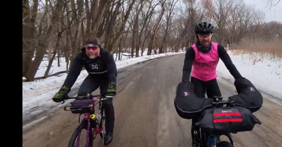 Wet day out there!  #fenderweather

Racking up saddle time on the @otsocycles Voytek #arrowhead135rookie 

Quality time with @dougmcgillis 🤘😊🤙 #monsterfixie

#fortsnelling #hover
