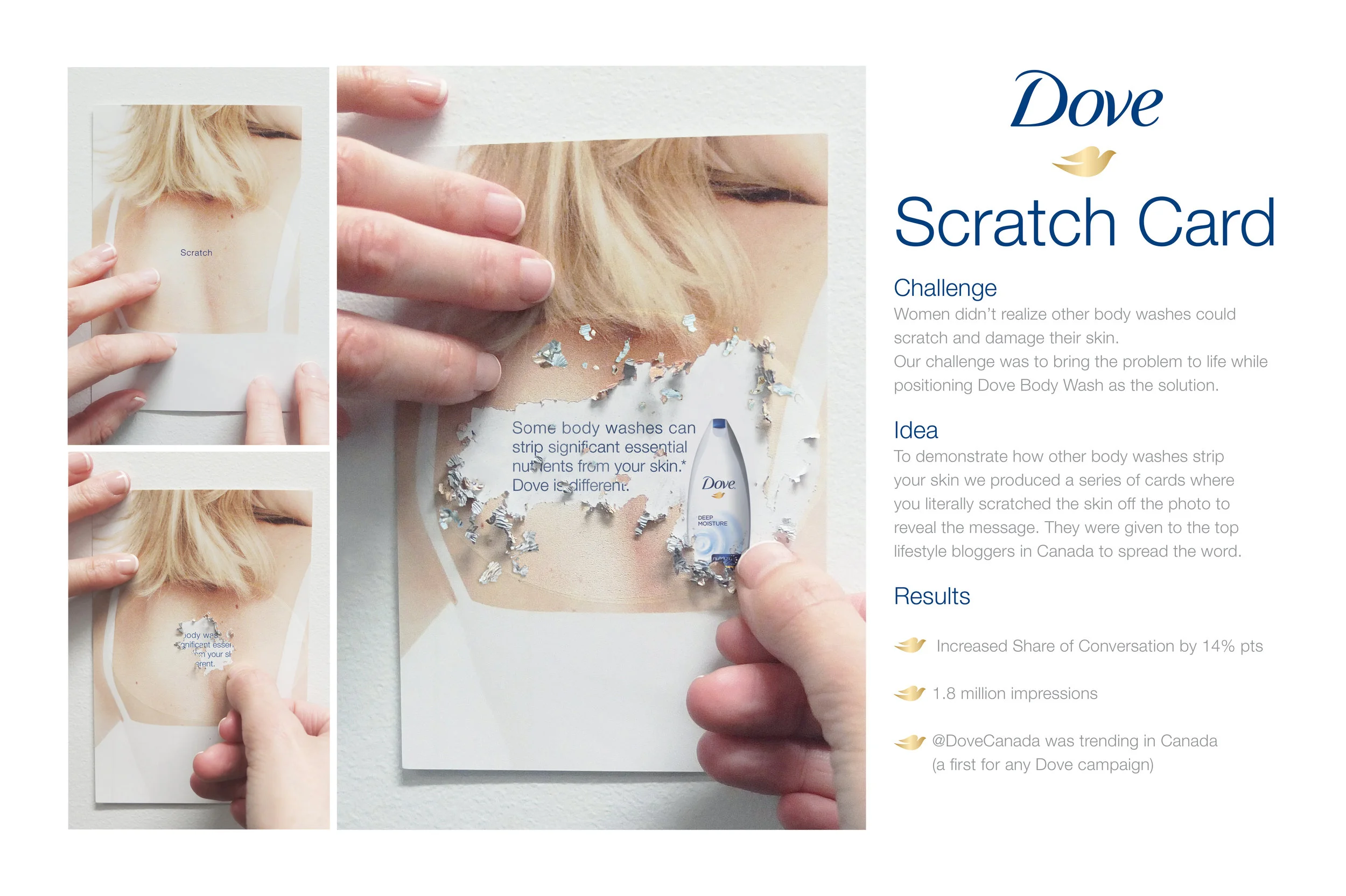DOVE SCRATCH CARD