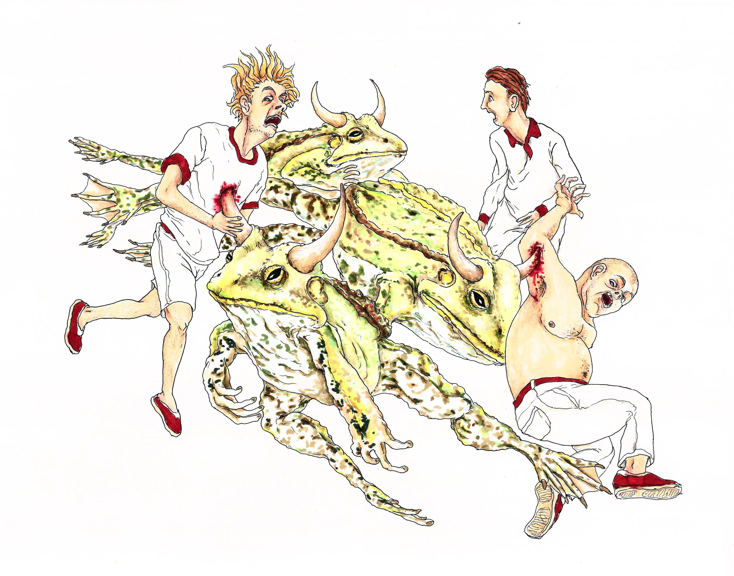 Running of the Bullfrogs