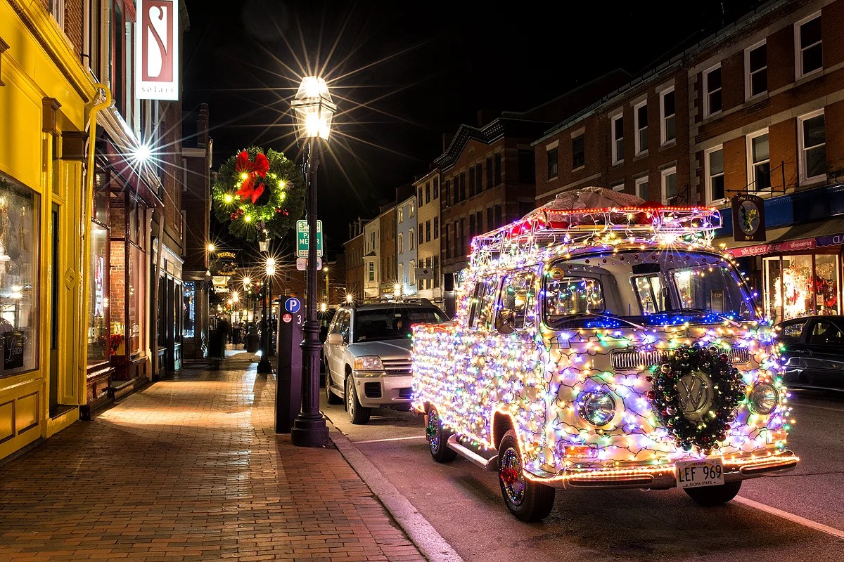VW Christmas In Downtown Portsmouth, NH