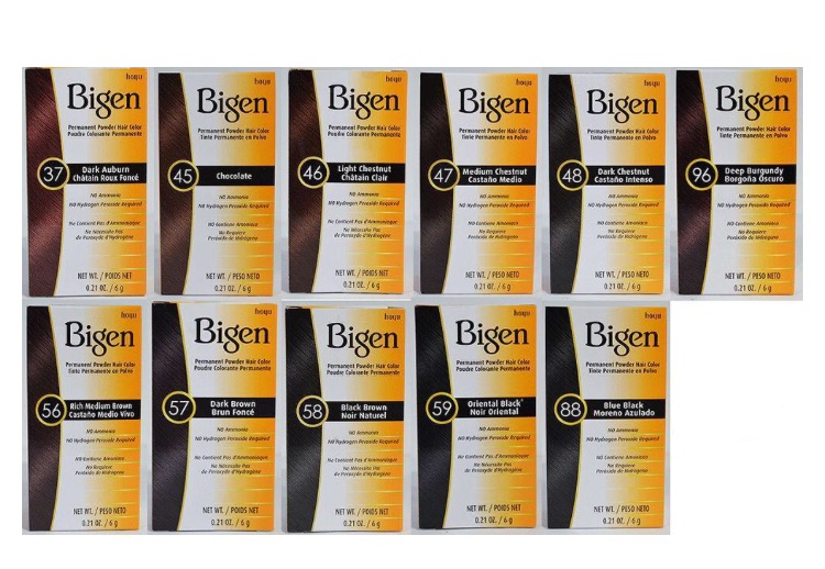 Bigen: Permanent Powder Hair Color - M'Squared Beauty Supply