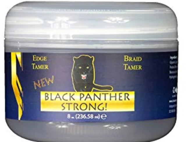 Black Panther Strong-Edge and Braid Control Pomade 8oz