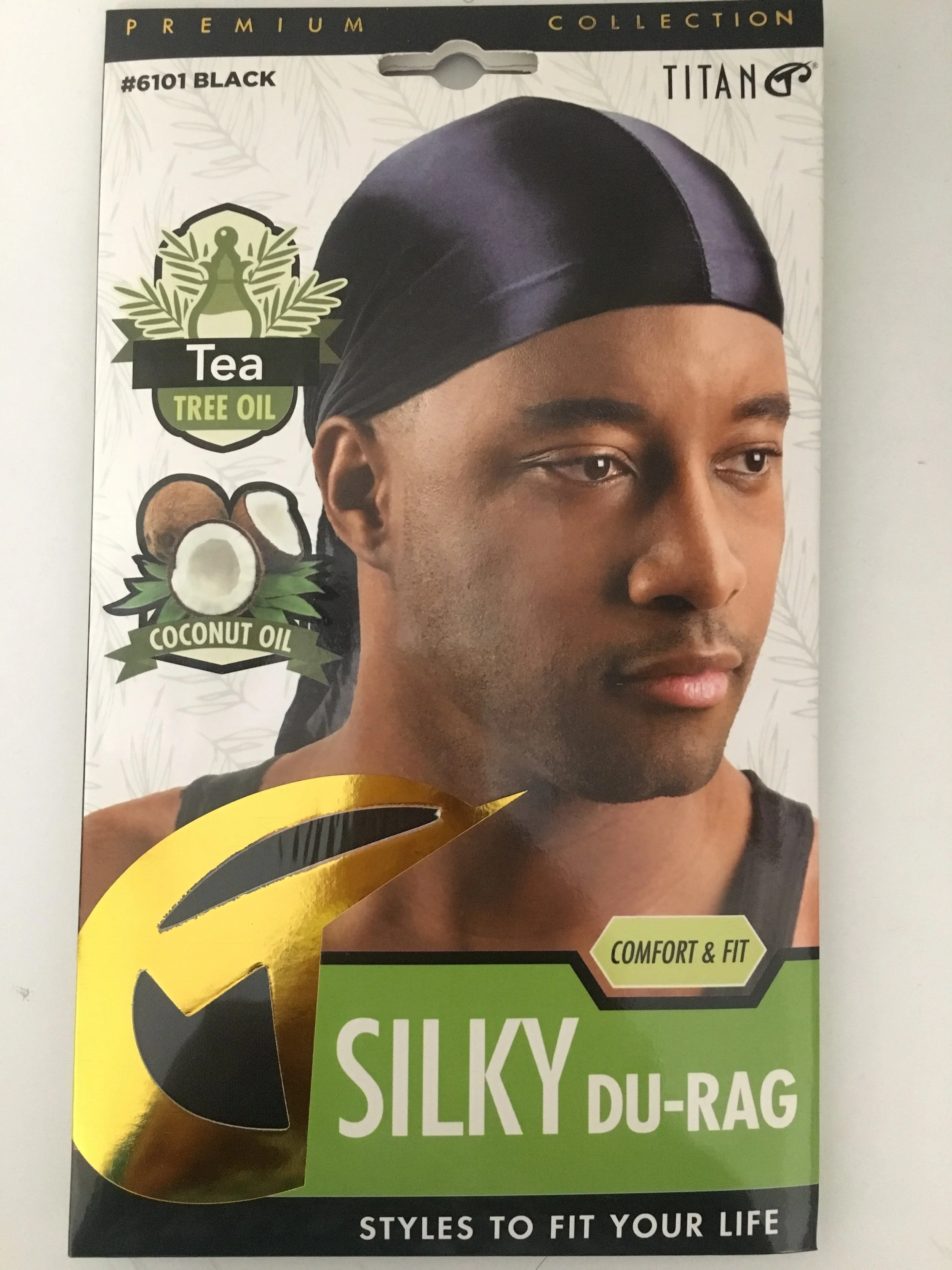 Black Titan Silky Du-Rag